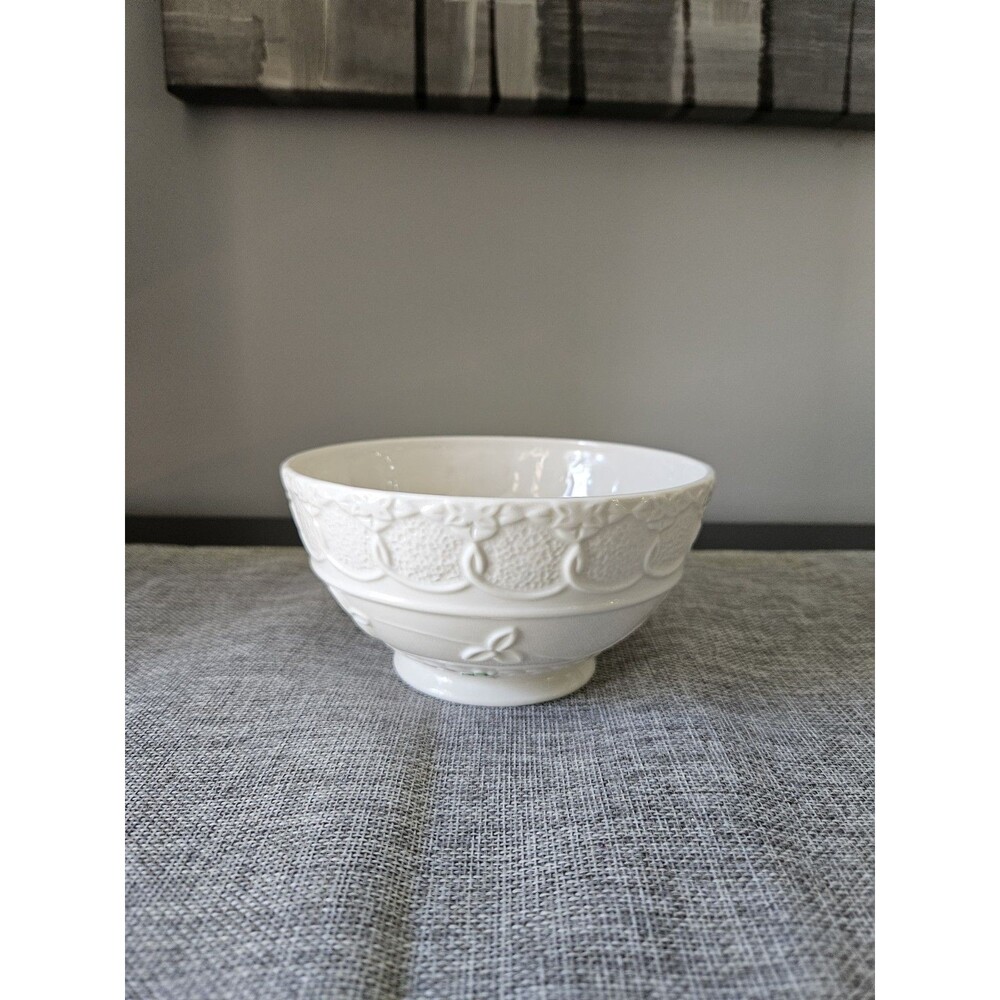 Belleek Irish Porcelain 2012 Limited Edition Celtic Lace 6” Bowl